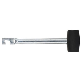 1 - Martelo de borracha gigante para acampamento com alavanca de estaca para barraca